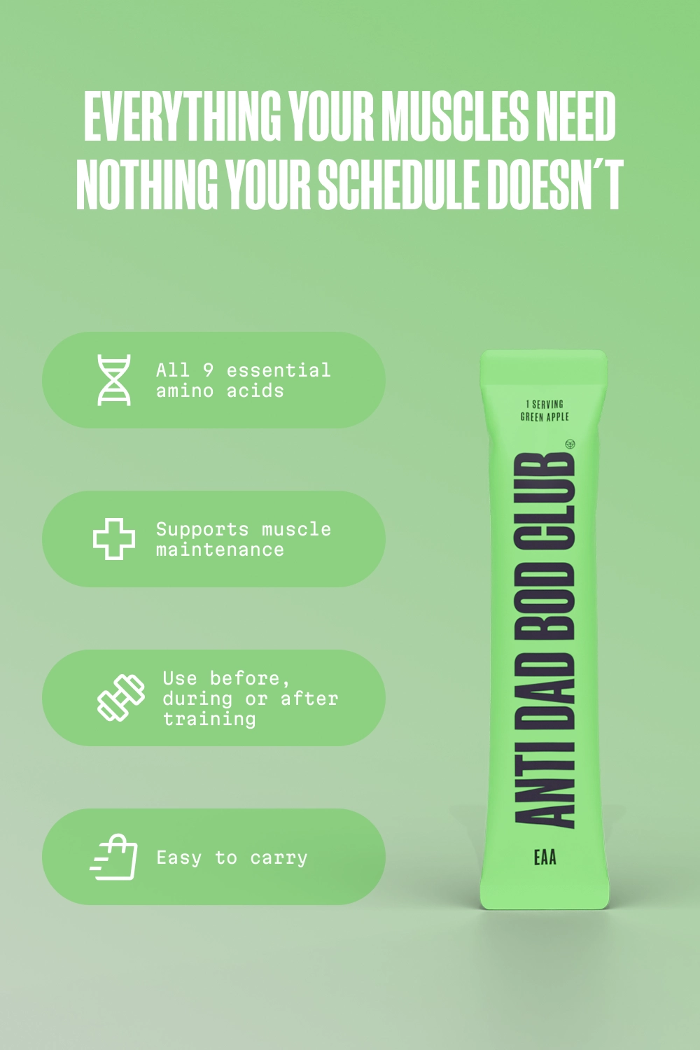 EAA Amino Acids - Green Apple