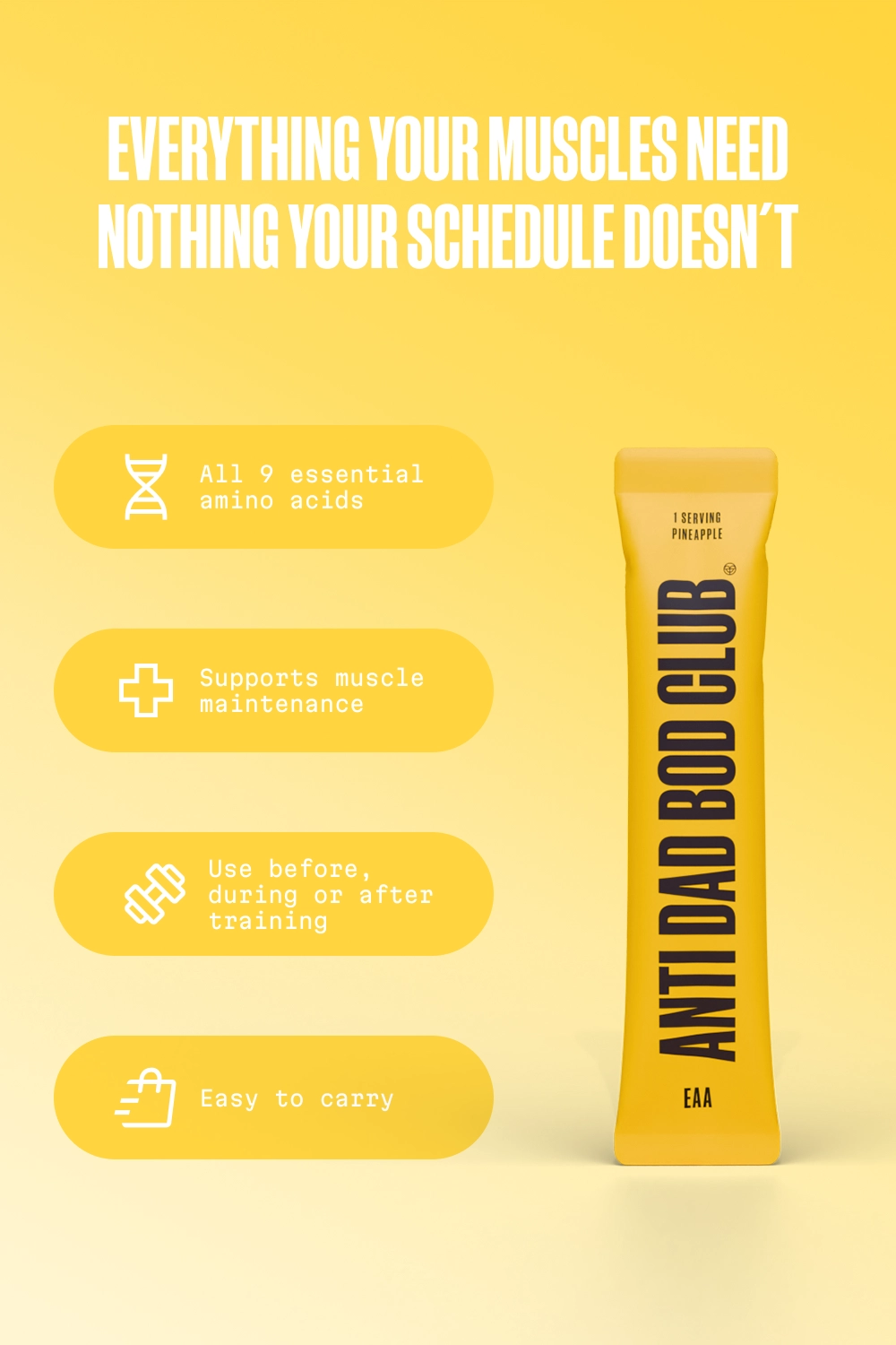 EAA Amino Acids - Pineapple